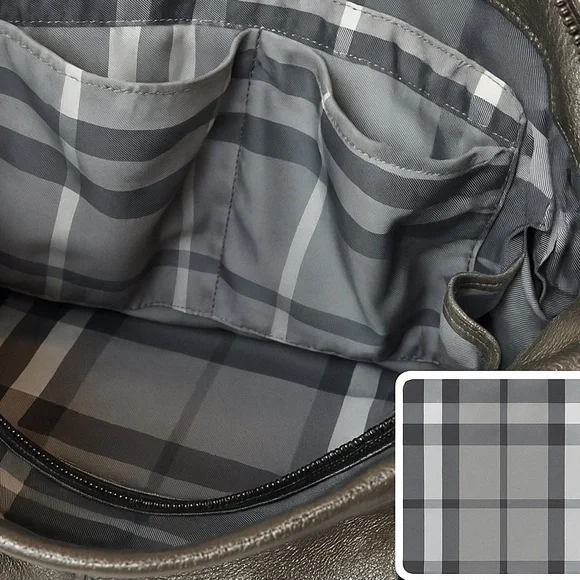 Burberry Metallic Goldstone Leather calfskin Satchel - Picture 2 of 16